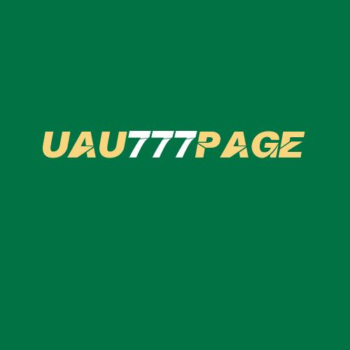 Logo da UAU777PAGE